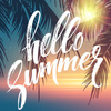 HELLO SUMMER - panel viscose jersey WE210