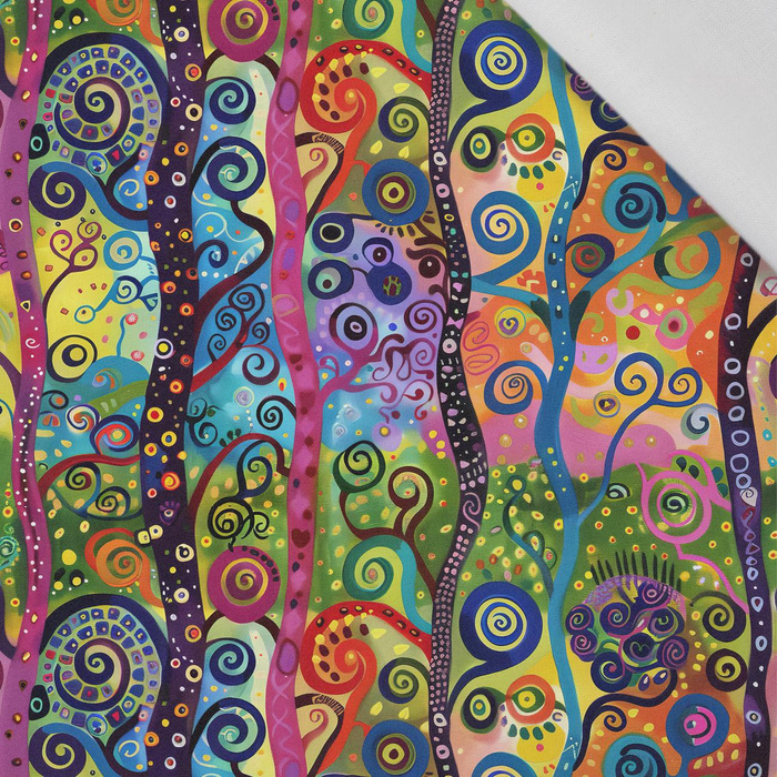 NEON FLOWERS WZ.2 - Baumwoll Webware