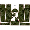 KID'S JOGGERS (ROBIN) - CAMOUFLAGE / STRIPES - sewing set (122/128)