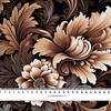 FLOWERS WZ.9/ Mocha Mousse  - Lycra 300g