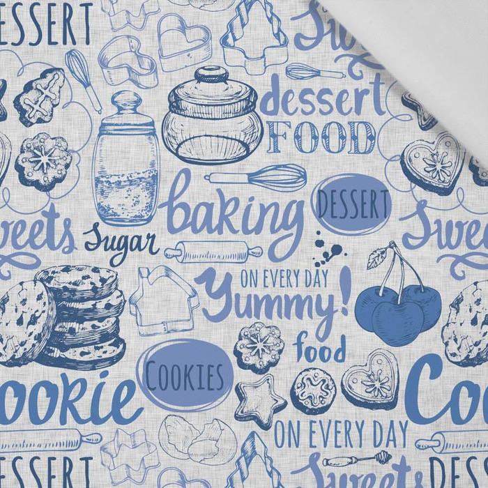 KONDITOR (HOBBIES UND BERUFE ) - classic blue / acid - Baumwoll Webware