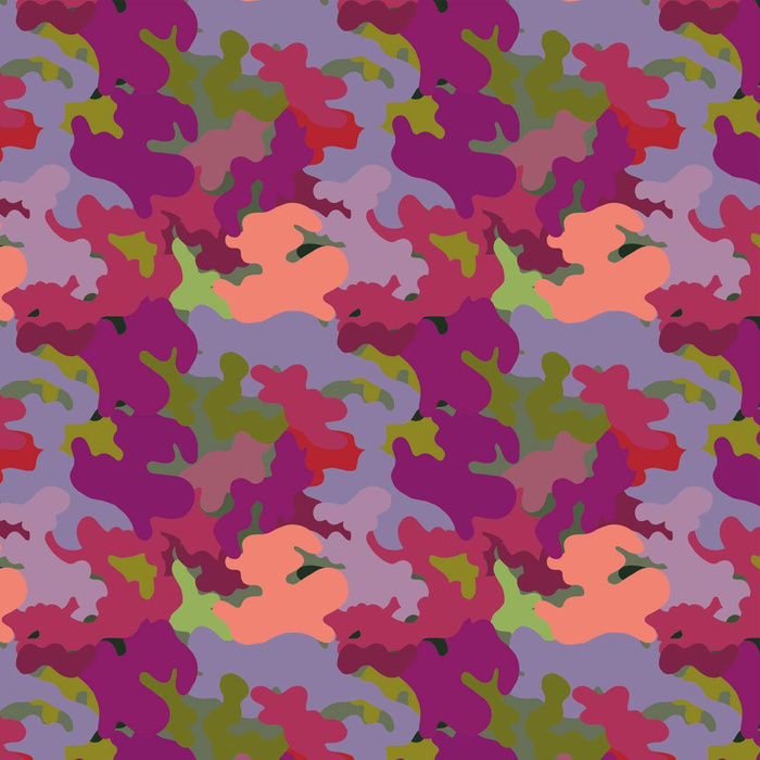 NEON CAMOUFLAGE PAT. 5 - Waterproof woven fabric