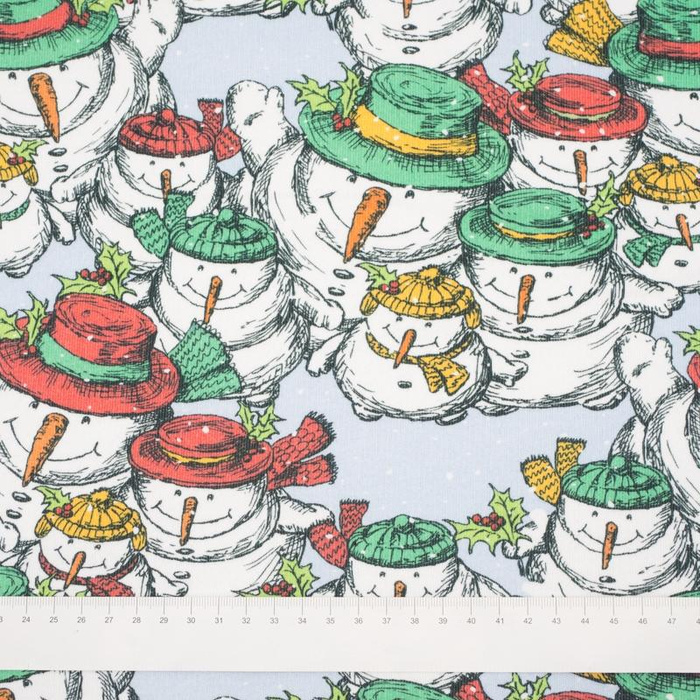 BAŁWANY W CZAPKACH - dresówka pętelkowa SP250