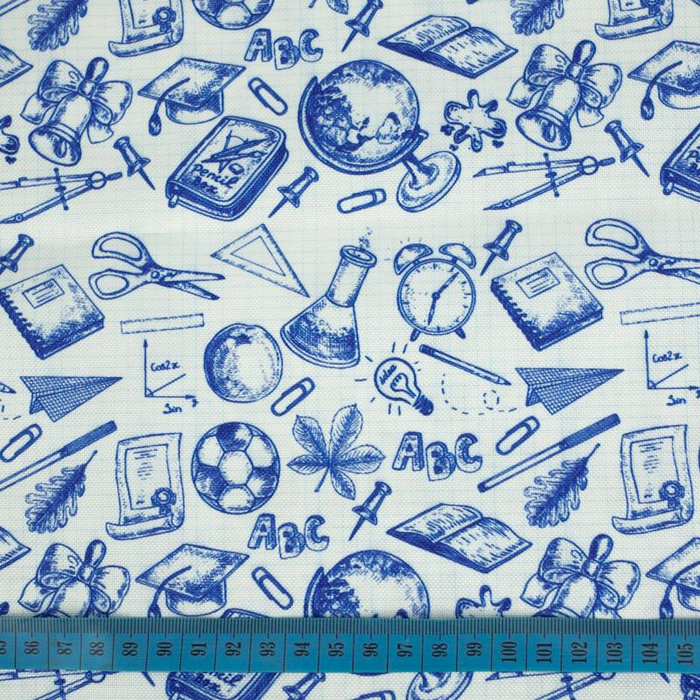 HEFT BLAU MINI - Wasserabweisende Webware