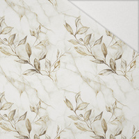 FLORAL GOLD - Cloud Dancer WZ.1 - Hydrofobní česaná teplákovina