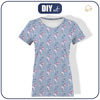 DAMEN T-SHIRT - AQUARELL-STRAUß Ms. 3 - Single Jersey M
