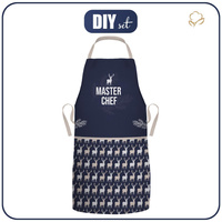ŚWIĄTECZNY FARTUSZEK - MASTER CHEF - zestaw do uszycia