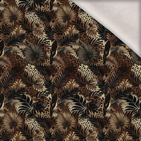 ANIMAL PATTERN WZ. 4 - Wintersweat angeraut mit Elastan ITY