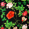 ROSES AND LEAVES (PARADISE GARDEN) - single jersey with elastane ITY