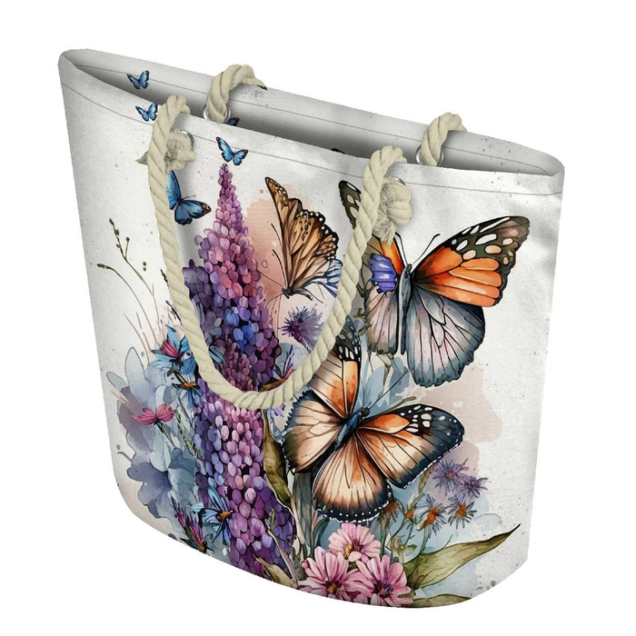 NÁKUPNÍ TAŠKA - BEAUTIFUL BUTTERFLY VZ. 1 - Sada šití