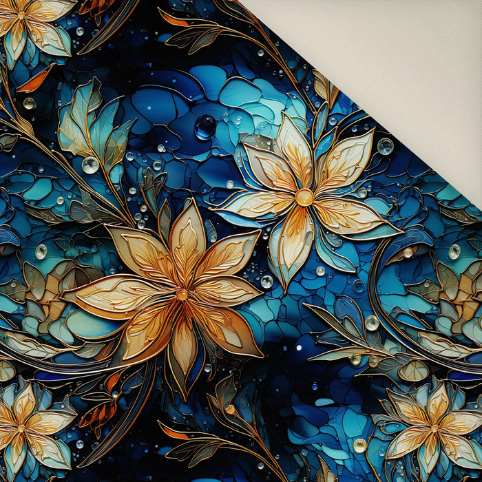 WINTER FLOWERS WZ.4- Upholstery velour 