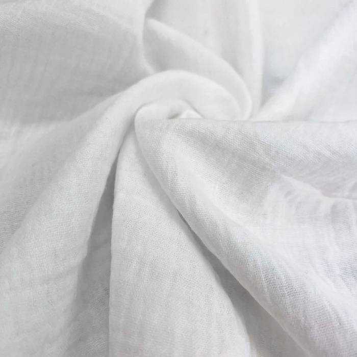 Muślin bawełniany, Double Gauze - BIAŁY