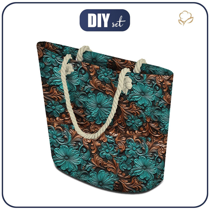 TORBA SHOPPER - LEATHER PATTERN WZ.5 - zestaw do uszycia