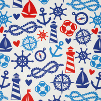 HARBOR MIX - Cotton woven fabric