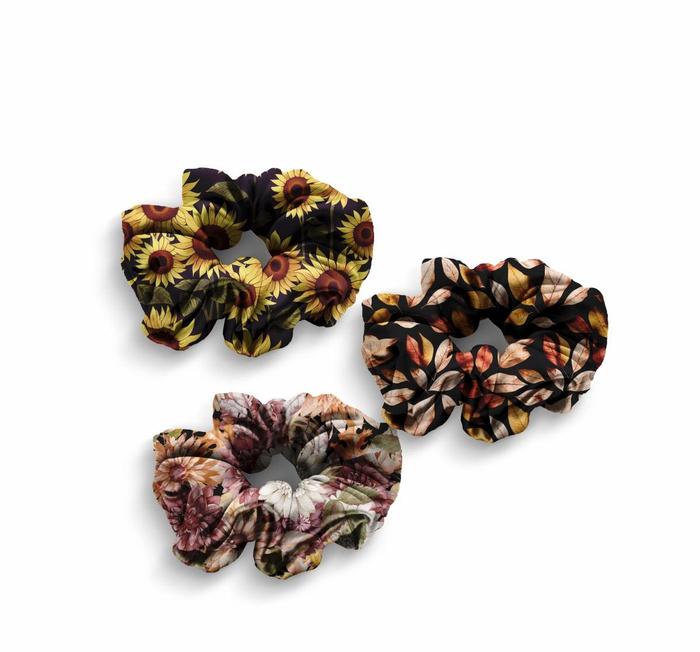 OPASKA I GUMKA DO WŁOSÓW 3KPL - WZÓR 14 - zestaw do uszycia NASTOLATKA / DOROSŁA