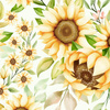 PASTEL SUNFLOWERS PAT. 3 - softshell