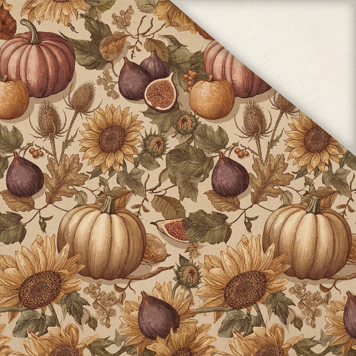 AUTUMN FLOWERS WZ. 28 - Len 100%