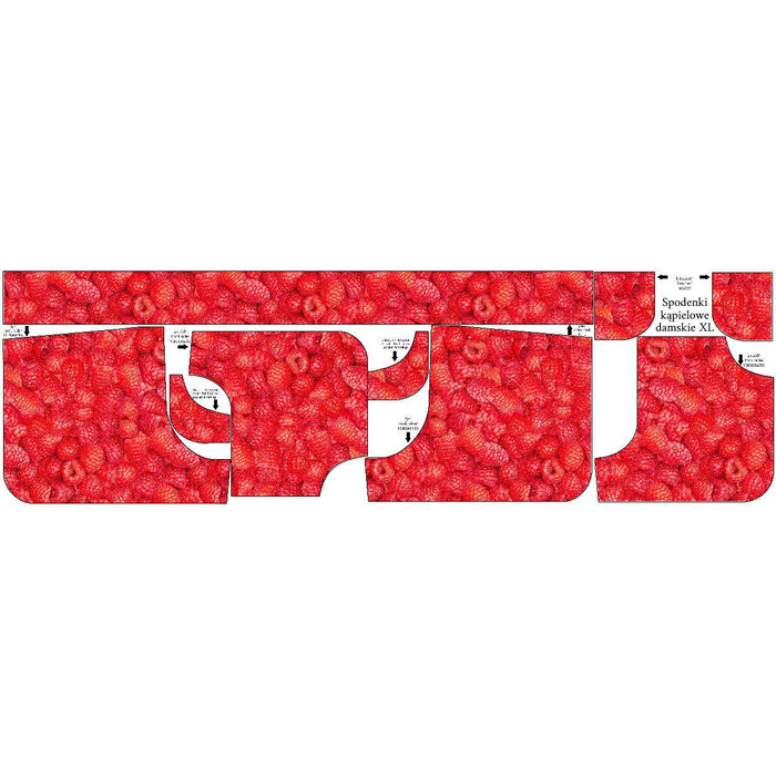 Dámské koupací šortky - MALINY L