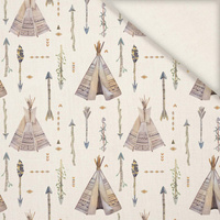INDIAN / tipi - Linen 100%