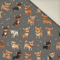 CHIHUAHUA DOGS - Potahový velur
