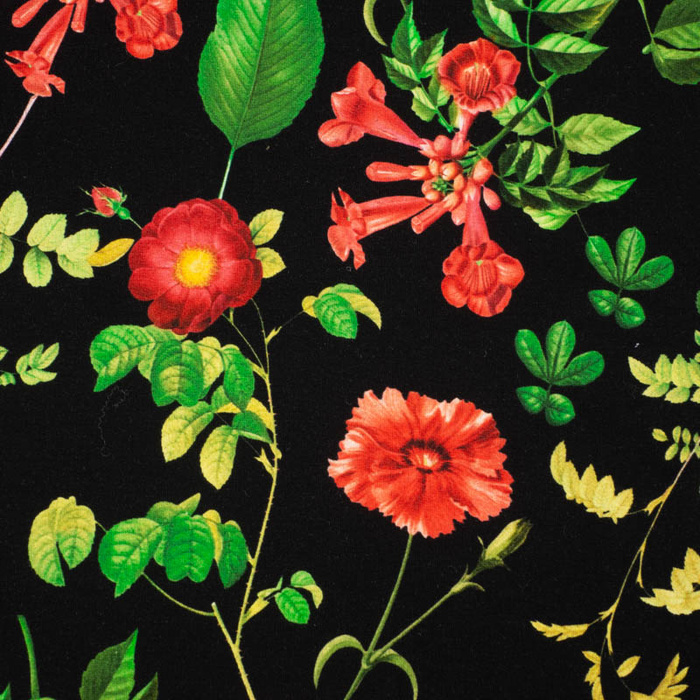 RED GARDEN (PARADISE GARDEN) - single jersey 