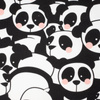 PANDAS / rosa - schnelltrocknende Webware