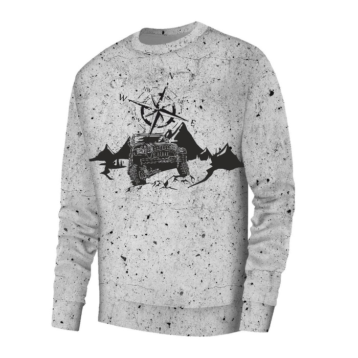 BASIC HERREN SWEATSHIRT (OREGON) - JEEP MS. 2 - Sommersweat XXL