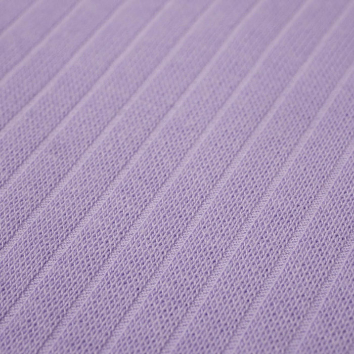 Thin ribbed knit HARMONIA 220g - LAVENDER (D-58)