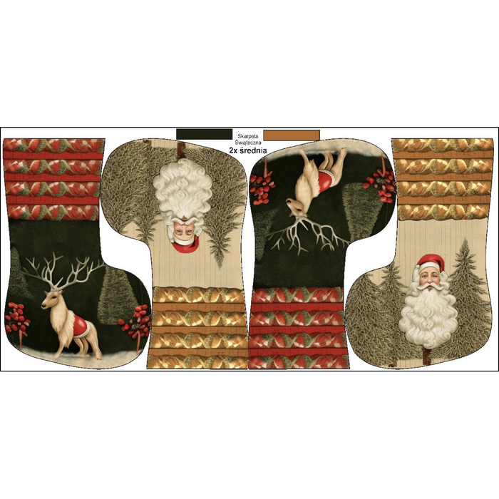 Christmas Stocking Set - RETRO CHRISTMAS