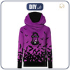 UNISEX HOODIE (HYDRA) - WEDNESDAY pat. 18 - sewing set (158/164)