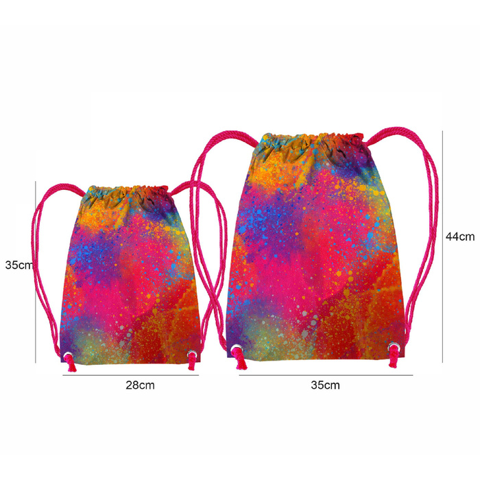 GYM BAG - COLORFUL SPECKS - big