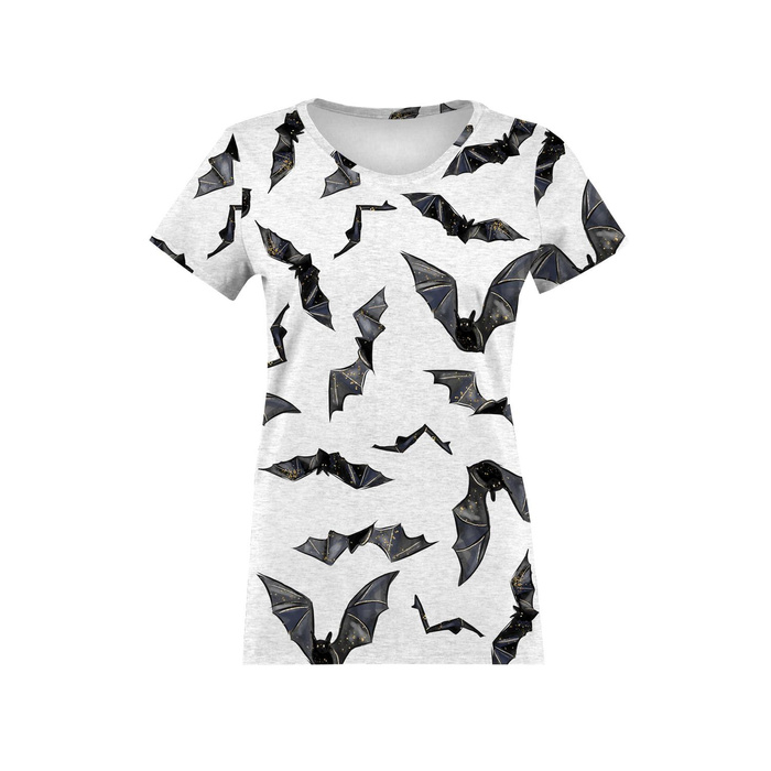 WOMEN’S T-SHIRT - BATS (ENCHANTED NIGHT) - single jersey S