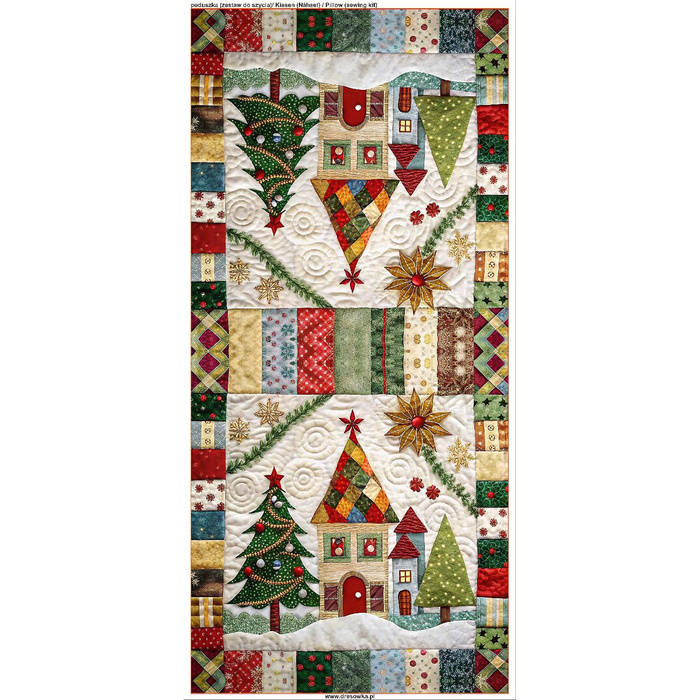 PILLOW 45X45 - BATIK 5 - Upholstery velour - sewing set