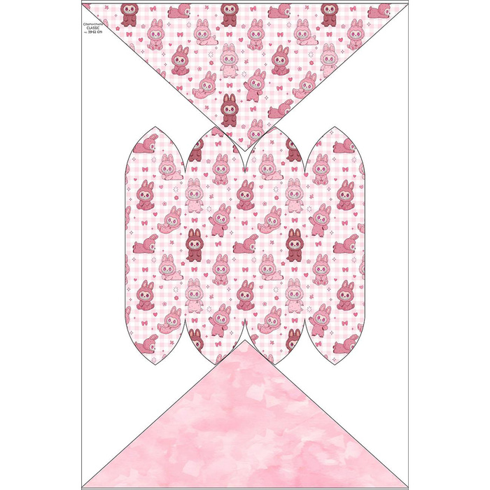 KID'S CAP AND SCARF (CLASSIC) - CREEPY CUTE WZ.7 - 48-50