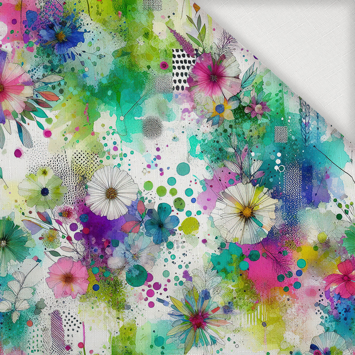 FLORAL REVERIE WZ. 2 - Tkanina na obrusy