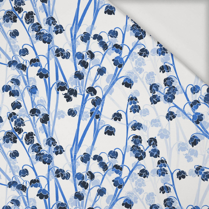 LILIES OF THE VALLEY pat. 1 (classic-blue) - Viscose jersey