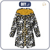 PARKA DZIECIĘCA (ARIEL) - PANDY / żółty - softshell (158/164)