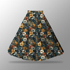 Skirt panel "MAXI" - crepe/ Flowers wz.24