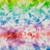 BATIK pat. 1 / rainbow  - Viscose jersey