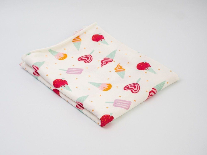 EIS / creme - Viskose-Jersey WE210