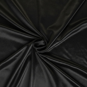 BLACK - lurex knit fabric