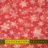 SNOWFLAKES PAT. 2 / red - looped knit