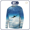 MEN’S SWEATSHIRT (OREGON) BASIC - SKY JOURNEY - looped knit fabric XL