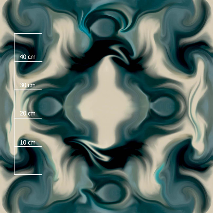 50cm ABSTRACTION pat. 4 - Viscose jersey