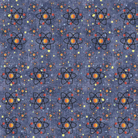 COSMIC ATOMS (SPACE EXPEDITION) / ACID WASH DARK BLUE