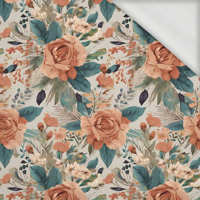 PASTEL FLOWERS WZ. 36 - teplakovina