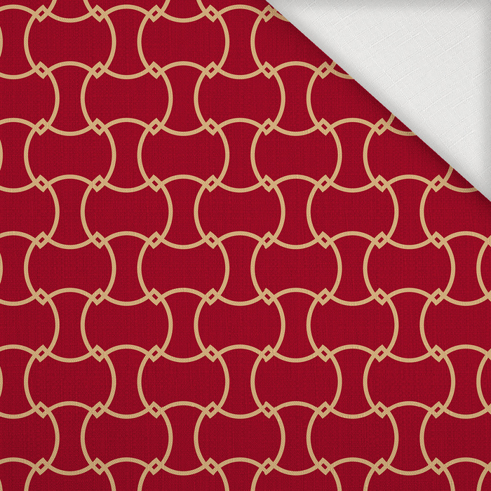 GEOMETRIC MINIMAL WZ. 4 - Woven Fabric for tablecloths