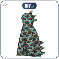 KIDS JACKET DINO (ZOE) - MONSTER TRUCK - sewing set (122/128)