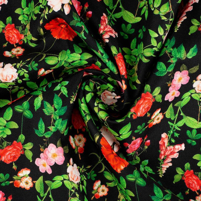 MINI ROSES AND LEAVES (PARADISE GARDEN) 