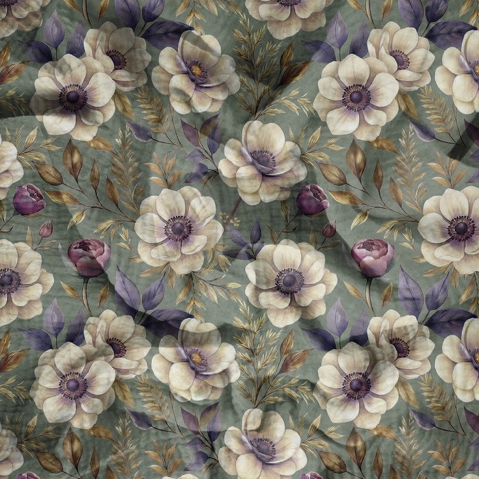 Flowers wz. 68 - lycra 300g